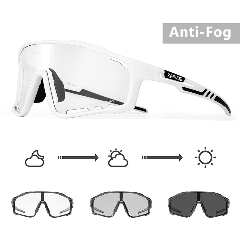 Kapvoe X76 Anti-Fog Photochromic Sunglasses