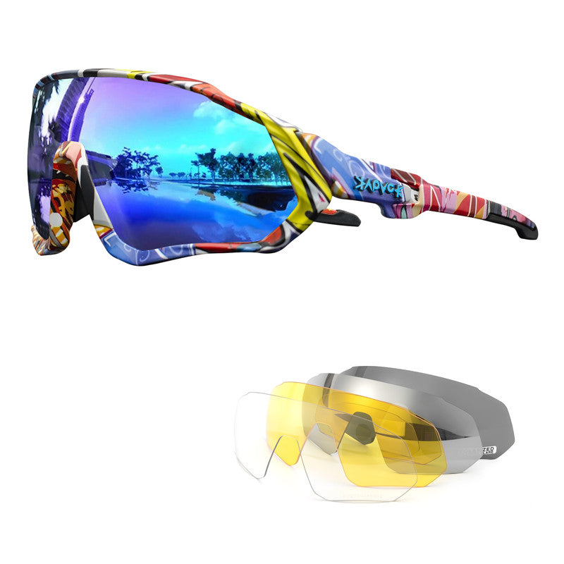 KE9408 Multi-Lens Sports Sunglasses